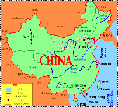 map of China